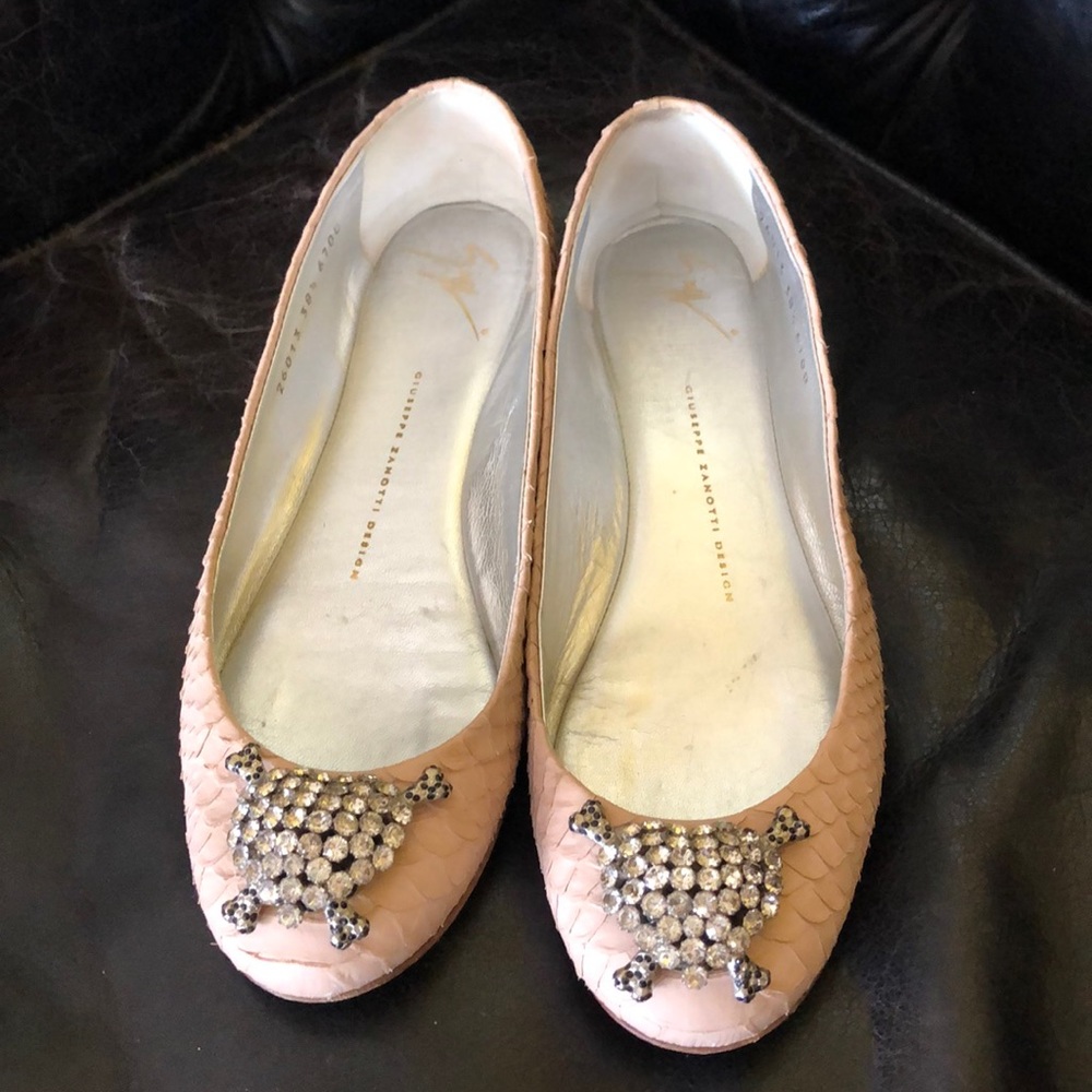 Giuseppe Zanotti Flat. Blush/Pink Size US …